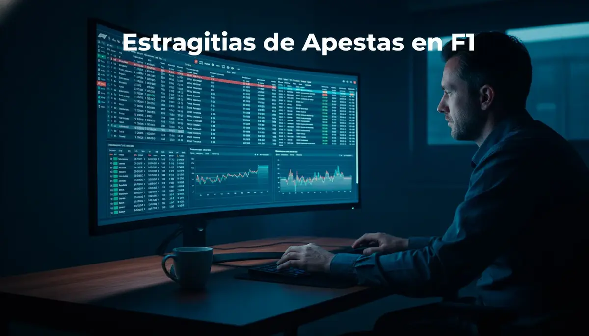 Estrategias de apuestas en F1 con datos de entrenamientos libres y tiempos por sector en pantalla